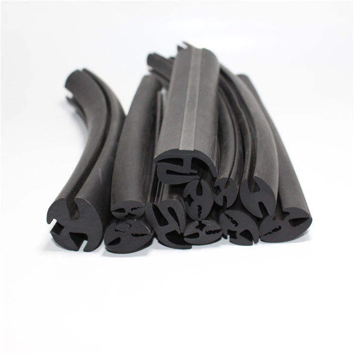 רצועת אטם גומי בצורת D